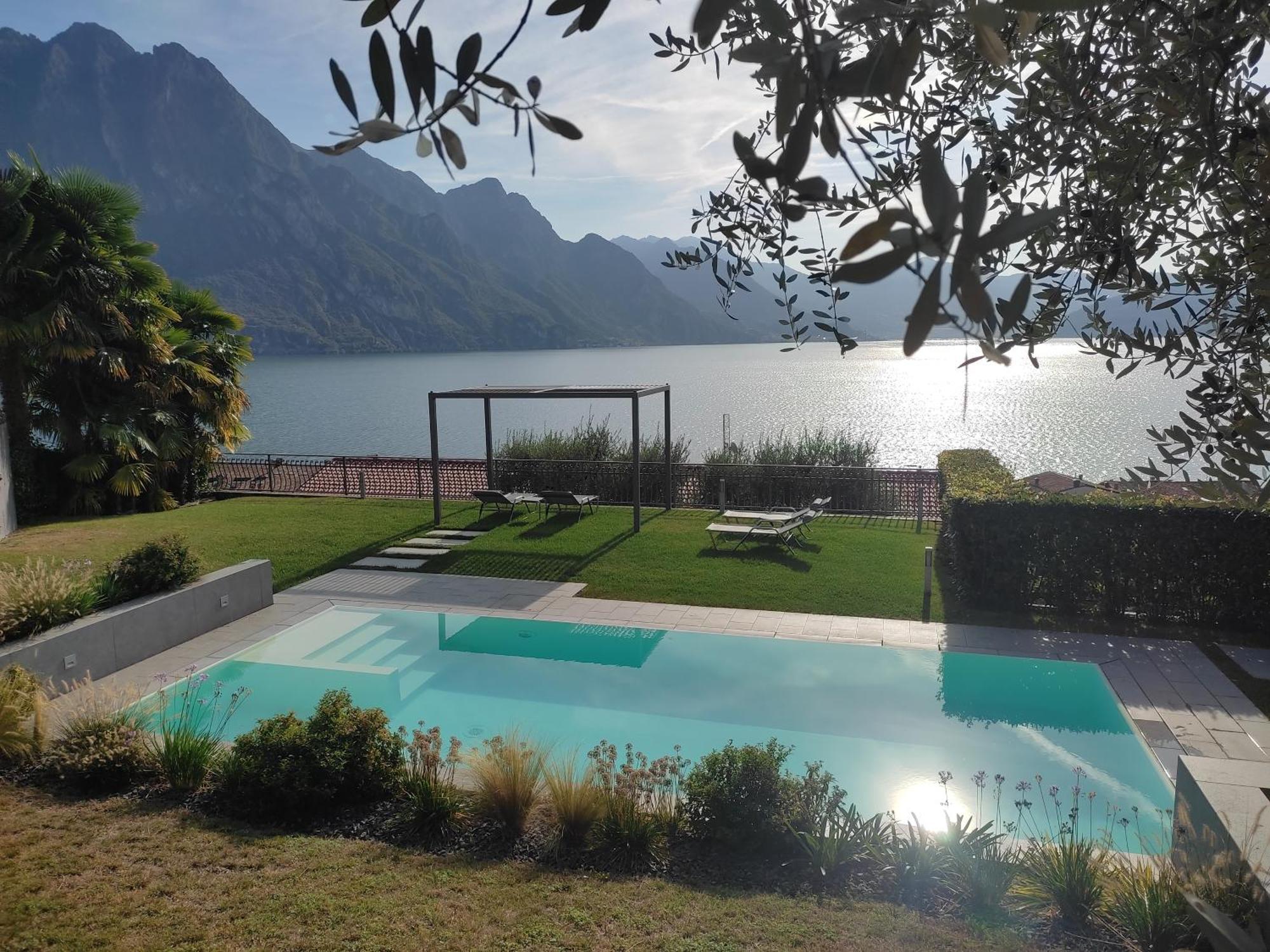 Ai Ronchi B&B Riva di Solto Bagian luar foto
