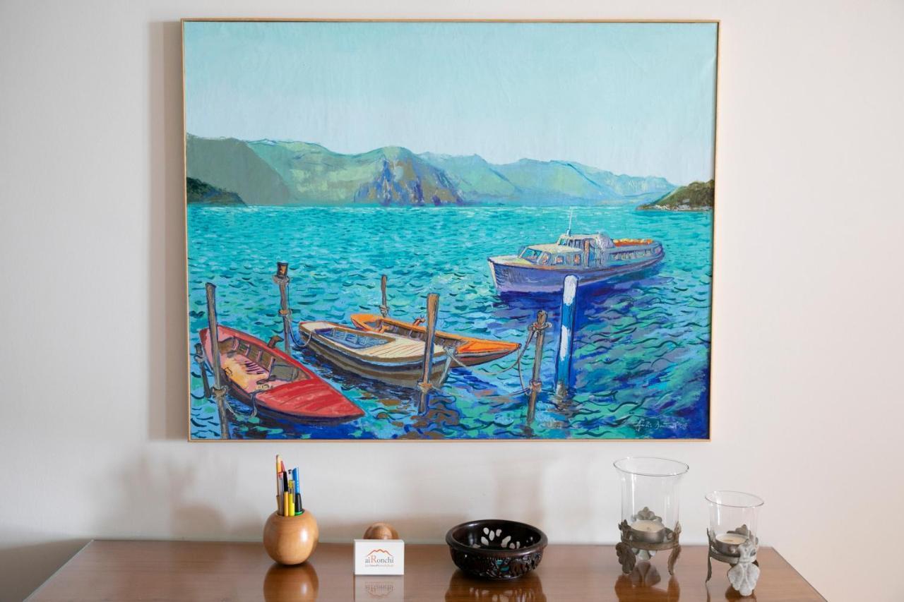 Ai Ronchi B&B Riva di Solto Bagian luar foto